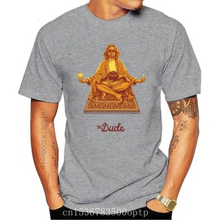 T-shirt  ใหม่ เสื้อยืดลําลอง แขนสั้น พิมพ์ลาย the dude big lebowski chill abides walter jesus cultS-5XL