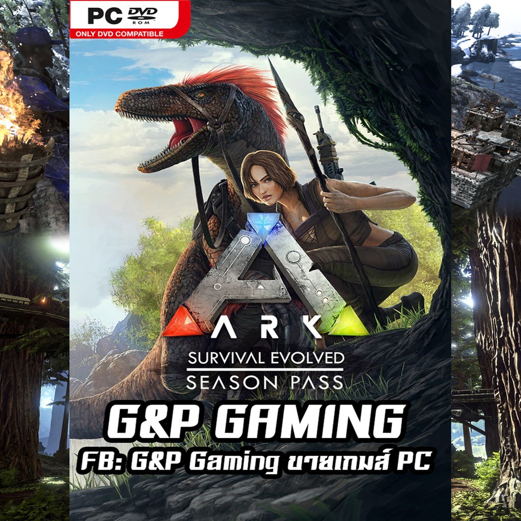Pc Game แผ นเกมส Ark Survival Evolved Ultimate Survivor Edition Pc Shopee Thailand