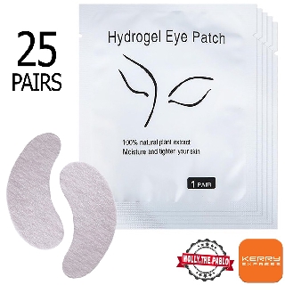 แผ่นติดใต้ตา เทปติดใต้ตา แผ่นคอลลาเจนแปะใต้ตา Eyelash Extension Eye Pad – Hydrogel and Lint-free cloth – Under Eye Pad