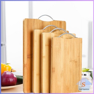 มีหลายขนาด พร้อมจัดส่ง เขียงไม้ไผ่ เขียงครัว  เขียงไม้เนื้อแข็ง Bamboo cutting board