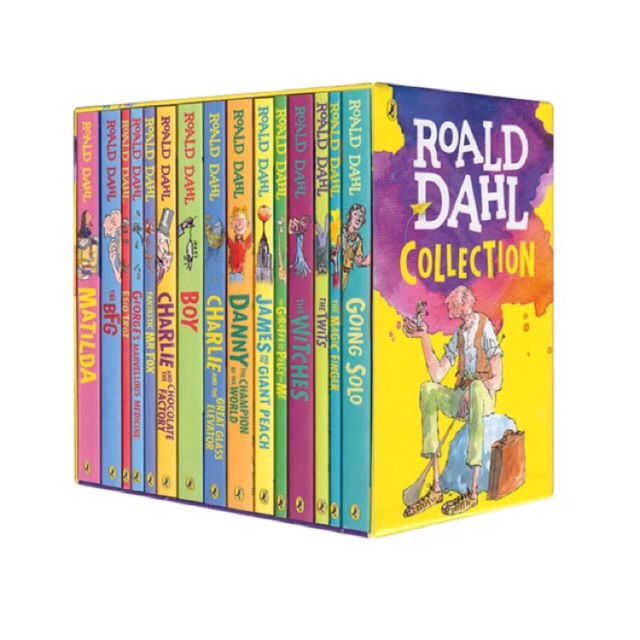 พร้อมส่ง ! Roald Dahl Collections หนังสือฝึกภาษาสำหรับเด็ก | Shopee ...