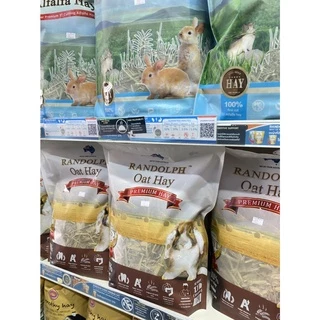 RANDOLPH OAT Hay หญ้าโอ๊ตระยะที่ดีที่สุดสำหรับกระต่ายและสัตว์กินพืชขนาดเล็ก ขนาด 500 กรัม