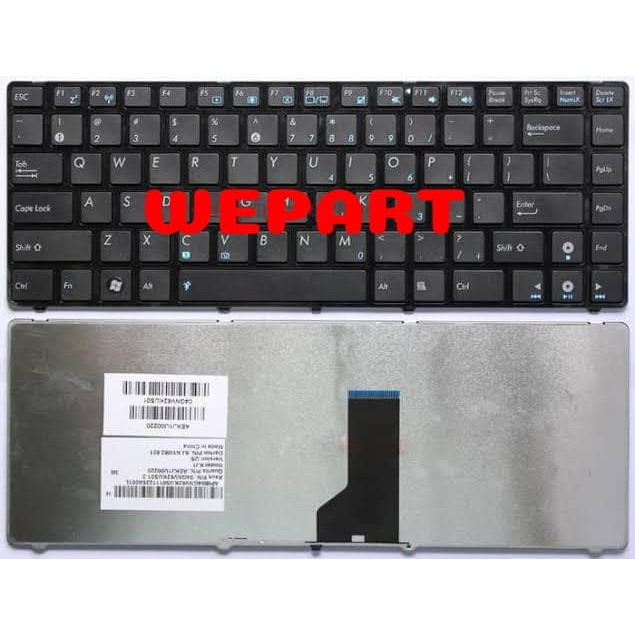 ASUS X45 X45A X45U X45VD X45C A42 K42 K42J X43 X43B A43S X42J N42 X44 A44H A44H A44F แป้นพิมพ์แล็ปท็