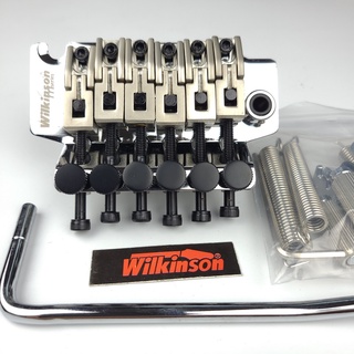 Wilkinson สะพานสายกีตาร์ไฟฟ้า 6 สาย 42 มม. R2 น็อตโครเมี่ยม สีเงิน WODL1