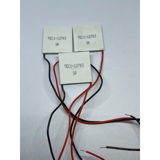 TEC1-12703 12VDC 3A ขนาด 3*3CM แผ่นร้อนเย็น