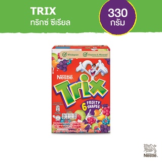 NESTLE TRIX เนสท์เล่ ทริกซ์ อาหารเช้า ซีเรียล ข้าวโพดอบกรอบกลิ่นผลไม้รวม 330 กรัม