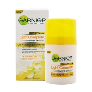 GARNIER Light Complete White Speed City Ready SPF 36/PA+++ 50ml