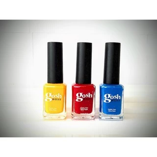 สีทาเล็บก๊อช (Gosh by Moss) ขนาด 12 ml. (บรรจุ 12 ขวด)