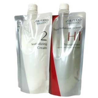 Shiseido Rebonding รองเท้าผ้าใบลําลอง ( H 1 400 กรัม + H 2 400 )