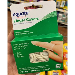 ปลอกนิ้ว ปลอกยางสวมนิ้ว Equate Finger Covers