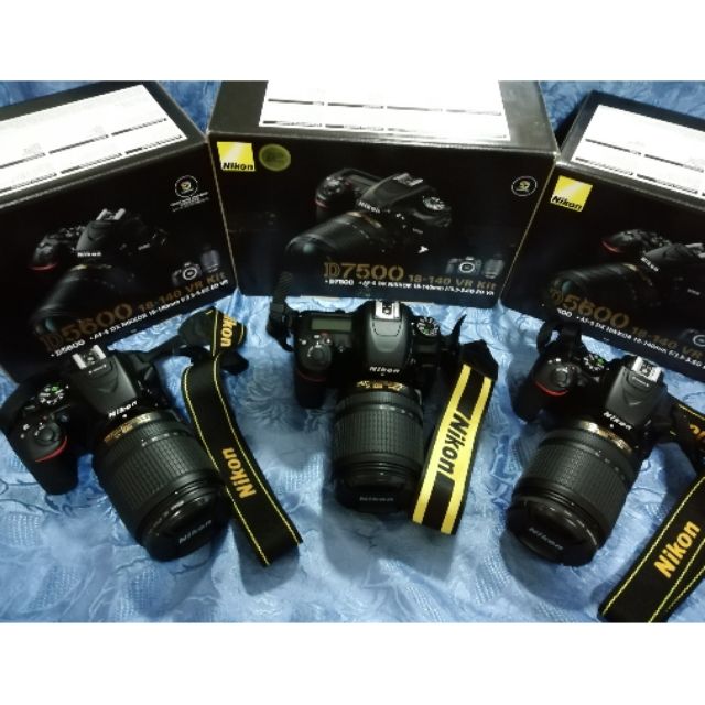 ขายกล้องเลนส์ของ​สะสม​ Nikon D7500, Nikon​ D5600​