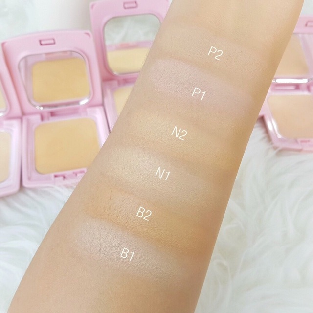 (ตลับจริง)Cute Press Evory Stellar Oil Control Foundation Powder SPF30/PA+++ 12g - รูปที่ 5