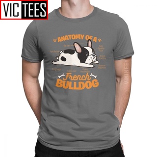 เสื้อยืดผ้าฝ้ายพิมพ์ลาย Anatomy Of A French Bulldog สําหรับสัตว์เลี้ยงสุนัขสไตล์ฝรั่งเศส