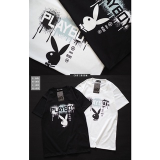 พร้อมส่ง 💎 เสื้อยืดเพย์บอย playboy งานใหม่ ของจริงเท่ห์มาก ผ้าคอตตอล100%