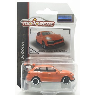 Majorette Porsche Cayenne Turbo S E-Hybrid - Left Wiper - Porsche Edition - Orange /scale 1/64 (3") Package with Card