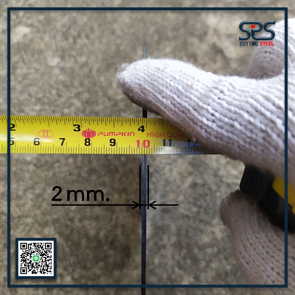 เหล็กแผ่นกลม ขนาด 7 นิ้ว หนา 2 มิลลิเมตร (มีตัวเลือก แพ็คละ 1แผ่น ,2แผ่น ) - รูปที่ 2