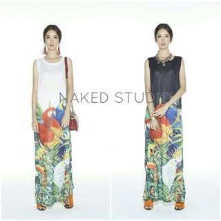 * Parrot Maxi Dress