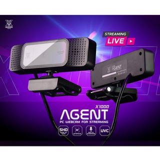 💥💥พร้อมส่ง💥💥 Nubwo X1000 AGENT WEBCAM LIVE STREAMING HD 1944p 🚩🚩รับประกัน 2 ปี 🚩🚩