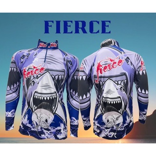 JK Thailand เสื้อตกปลา FIERCE ป้องกันรังสี UV 80% แห้งเร็ว