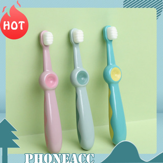 Phoneacc แปรงสีฟันเด็ก ขนแปรงนุ่ม PP ปลอดภัย น้ําหนักเบา สําหรับเด็ก