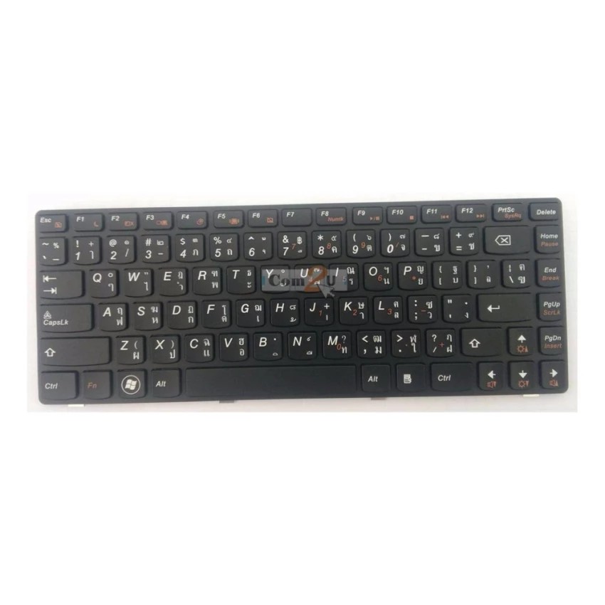 คีย์บอร์ด Lenovo  IDEAPAD  B470 G470 G475 V480 V470 V475 V470 V470A V470A-IFI V470C V470G V470P คีย์