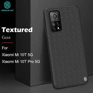 Nillkin เคสโทรศัพท์มือถือ TPU และ PC บาง กันกระแทก สีดํา สําหรับ Xiaomi Mi 10T Pro 5G