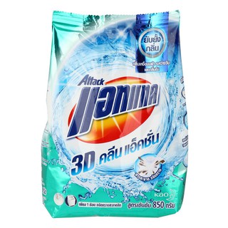 ผงซักฟอกแอทแทค 3D คลีนแอคชั่น 850 กรัมPOWDER DETERGENT ATTACK 3D CLEAN ACTION 900G