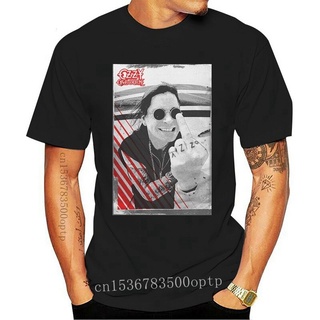 เสื้อยืดวินเทจเสื้อยืด พิมพ์ลาย Ozzy Osbourne Finger Heavy Metal Music Rock สไตล์คลาสสิก ไม่ซ้ําใคร สําหรับผู้ชาย 125590