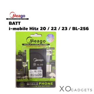 Meago แบตเตอร์รี่ I-MOBILE Hitz20 Hitz22 Hitz23 / Hitz 20 Hitz 22 Hitz 23 imobilehitz20 BL-256 มี มอก. (รับประกัน 1 ปี )