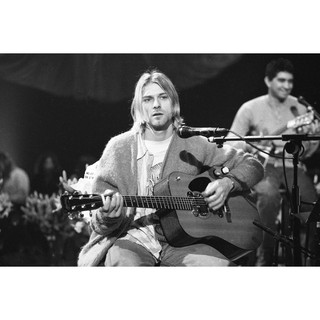 โปสเตอร์Nirvana เนอร์วานา Kurt Cobain เคิร์ท โคเบน โปสเตอร์ วอลเปเปอร์ ตกแต่งผนัง Poster โปสเตอร์วินเทจ โปสเตอร์วงดนตรี