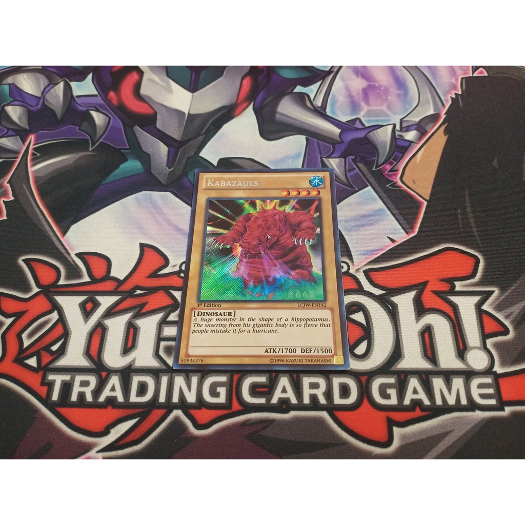 การ์ด Yugioh ดั้งเดิม - Kabazauls - LCJW-EN142 - Secret Rare
