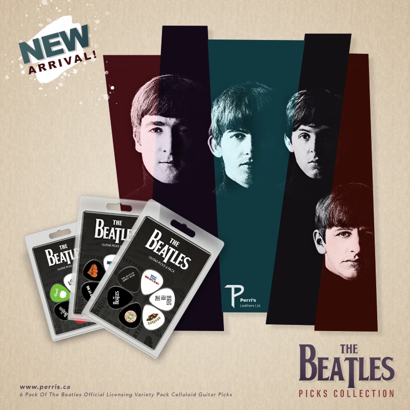 Perri's "The Beatles" Pick Set ปิ๊กกีตาร์ลิขสิทธิ์แท้ Official Licensing