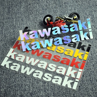 *พร้อมส่ง* สติกเกอร์สะท้อนแสง สําหรับติดตกแต่งรถจักรยานยนต์ Kawasaki ทุกรุ่น