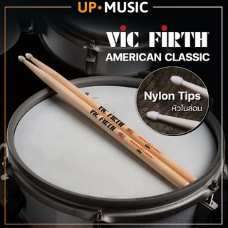 🥁ไม้กลอง Vic Firth หัวไนล่อน