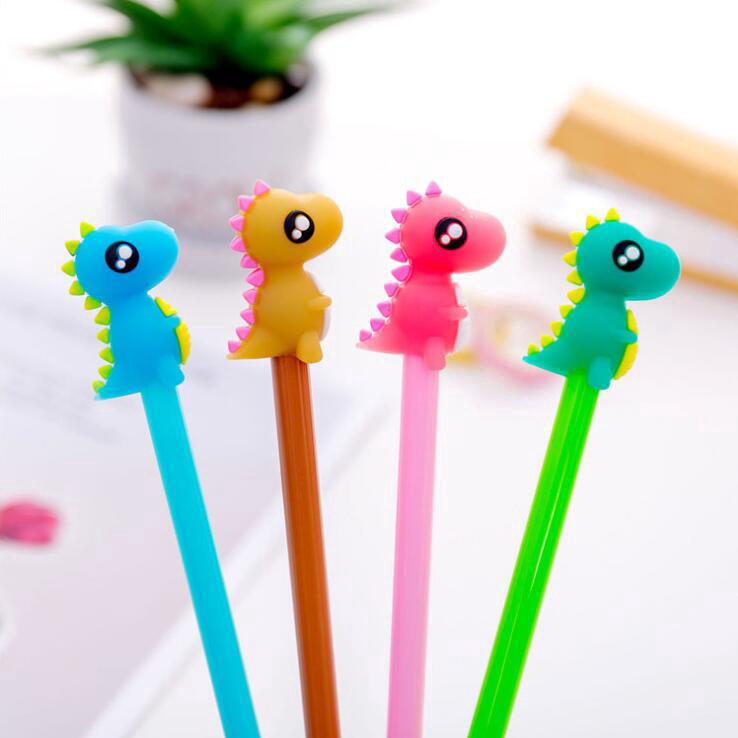 1 PCS Kawaii Dinosaur School Office Supplies Novel Creative Styling Gel Pen