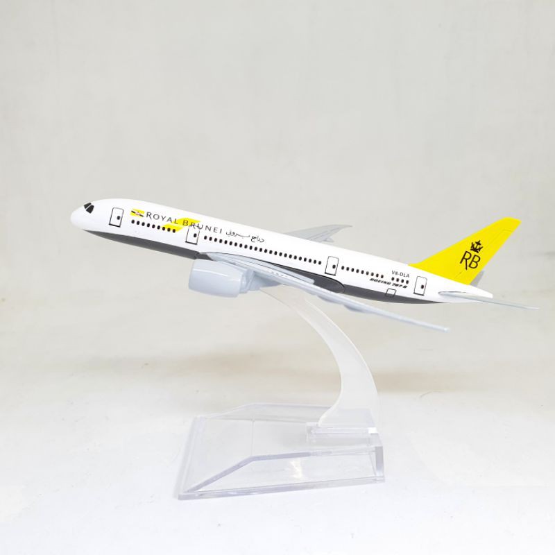 โมเดลเครื่องบินเหล็ก Boeing 787 Brunei (BRU)