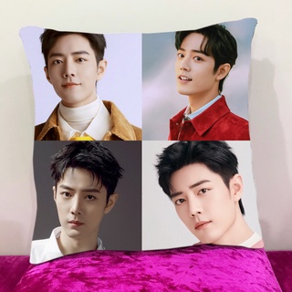 หมอนอิงสั่งทำ ใส่ได้4รูป หมอนอิงขนนุ่ม หมอนอิงโซฟา หมอนอิงในรถ หมอนอิง Cushions Xiao Zhan เซียวจ้าน