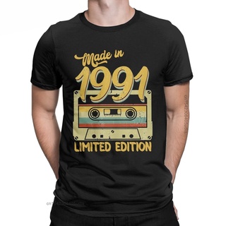 [COD]เสื้อยืด ผ้าฝ้าย พิมพ์ลาย Made In 1991 Limited Edition 30th Birthday สไตล์สตรีท สําหรับผู้ชาย