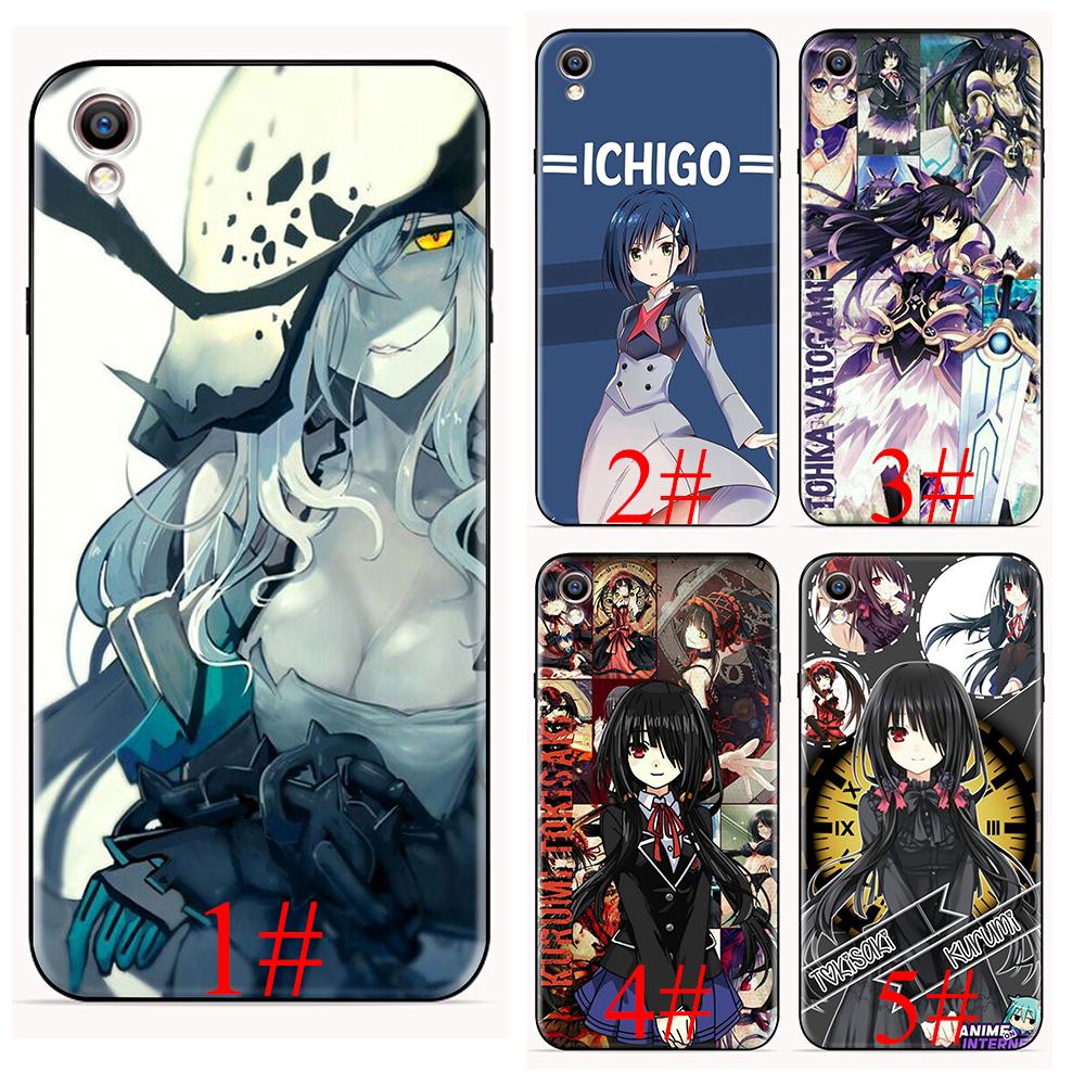 Date a Live Yatogami Tohka OPPO A3s A5 A37 A39 A5s A7 A59 A77 A83 F5 F7 F9 Pro Soft Case