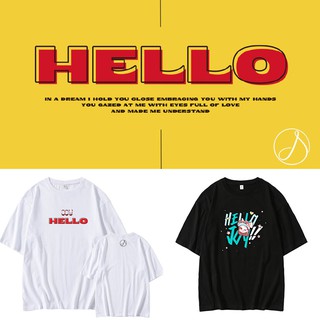 คอลูกเรือPre เสื้อยืด Joy Red Velvet Solo HelloS-5XL