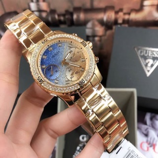 W0774L2   38 mm.  GUESS- CONFETTI Womens watches  สีทอง สวยมากค้าสินค้าขายดีมากี่รอบก็หมดจ้า ไม่ได้โม้