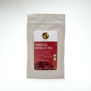 harmony life Organic Hibiscus Roselle Tea ชากระเจี๊ยบแดง ออร์แกนิก