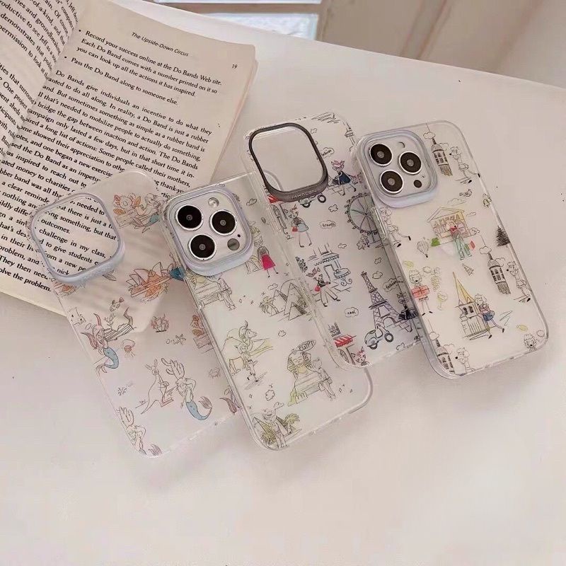 (iPhone14 มาจ้า)Mikalen เคสกันกระแทก หวานๆ Muji minimal Protective Case For12 12Promax i13/14 13Pro 