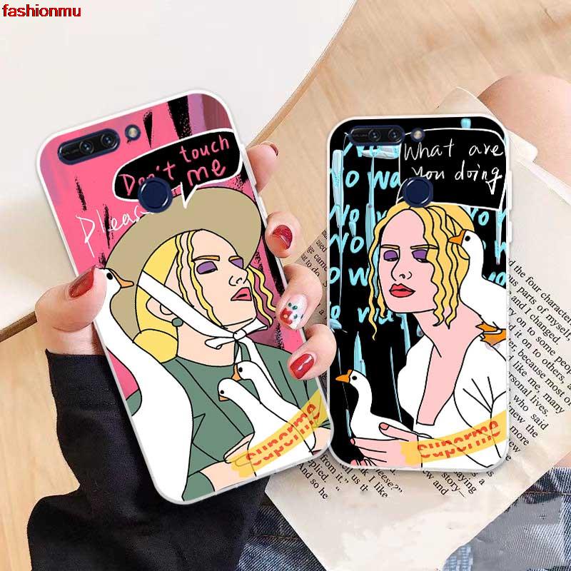 เคสซิลิคอน TPU นิ่ม ลาย 6 สําหรับ Huawei Honor 8 4C 5C 7C 6A V10 V9 7X ...