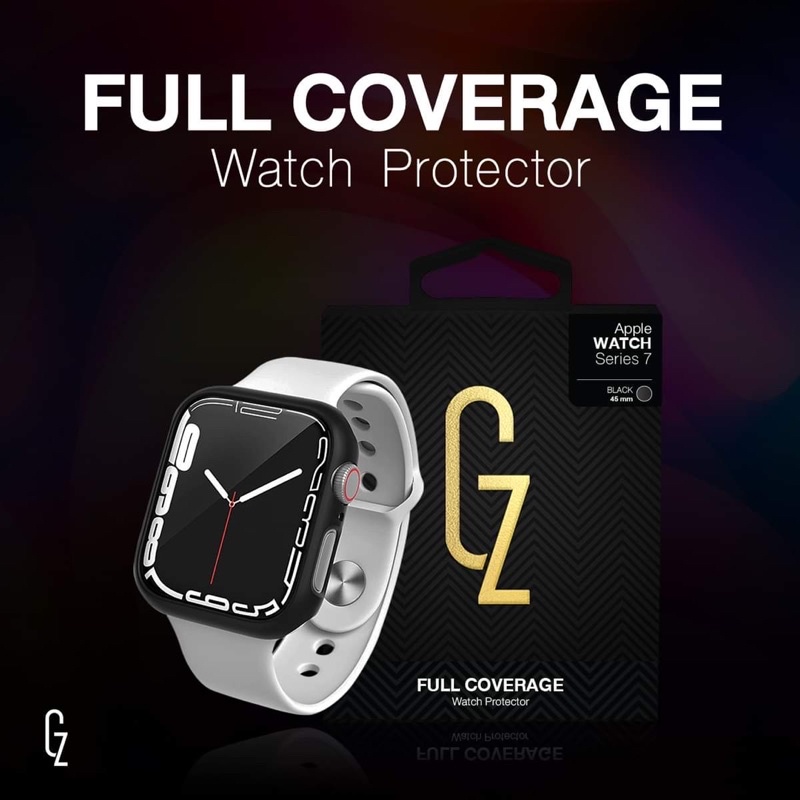 ฟิล์มกันรอย สำหรับ Apple Watch 5 6 7 8 9 Series GZ Full Coverage
