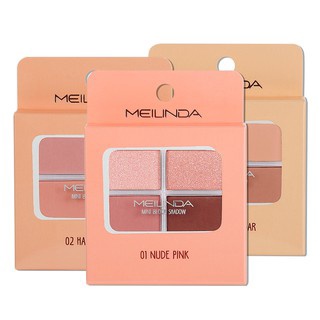 Meilinda Mini Block Shadow MC3093 เมลินดา มินิ บล็อก แชโดว์ มีให้เลือก 6 เฉดสี