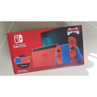 (มือสองประกันเหลือ) Nintendo Switch + 3 เกมส์ มีใบเสร็จ พร้อมจอยและเกมส์มาริโอ้ ขายตามสภาพ