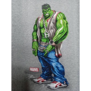 เสื้อยืด มือสอง ลายหนัง ลายการ์ตูน 2003 MARVEL - THE HULK L อก 44