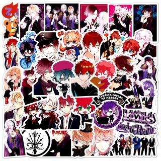 Diabolik Lovers ~ สติ๊กเกอร์กราฟฟิตี้กันน้ํา 50 ชิ้น / ชุด