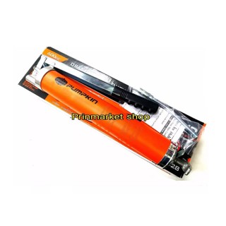 PUMPKIN กระบอกอัดจารบี pg-6000 (สีส้ม ) โกลเด้นคลาส Heavy Duty 600 cc